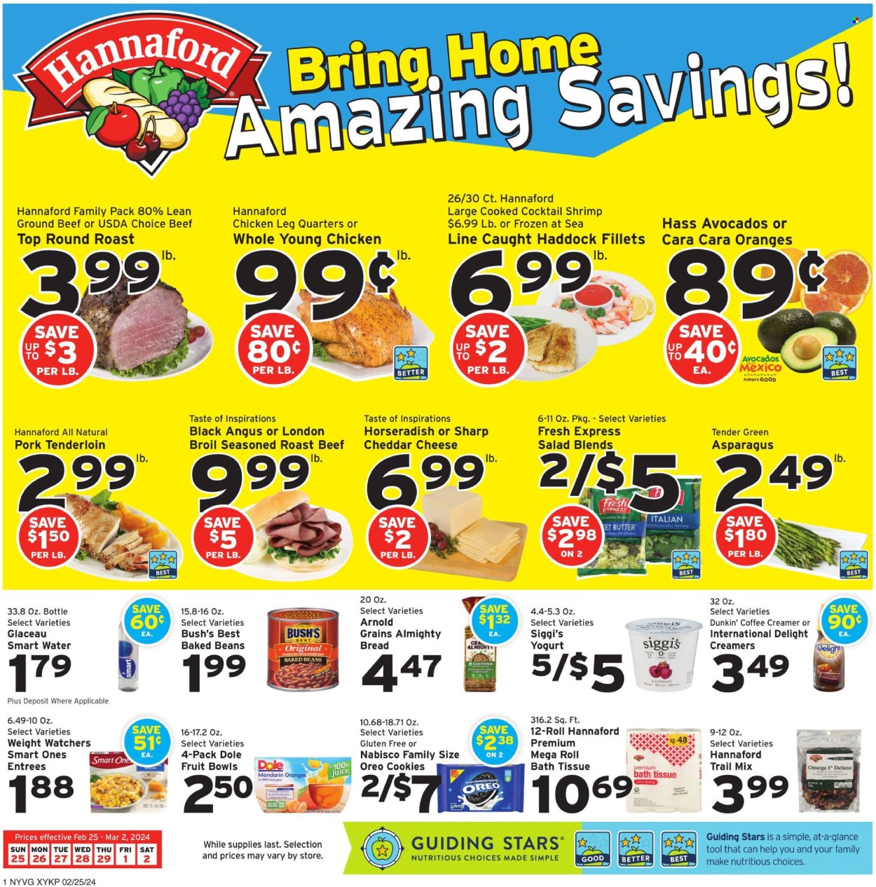 Hannaford ad - 02/25/2024 - 03/02/2024. Page 1