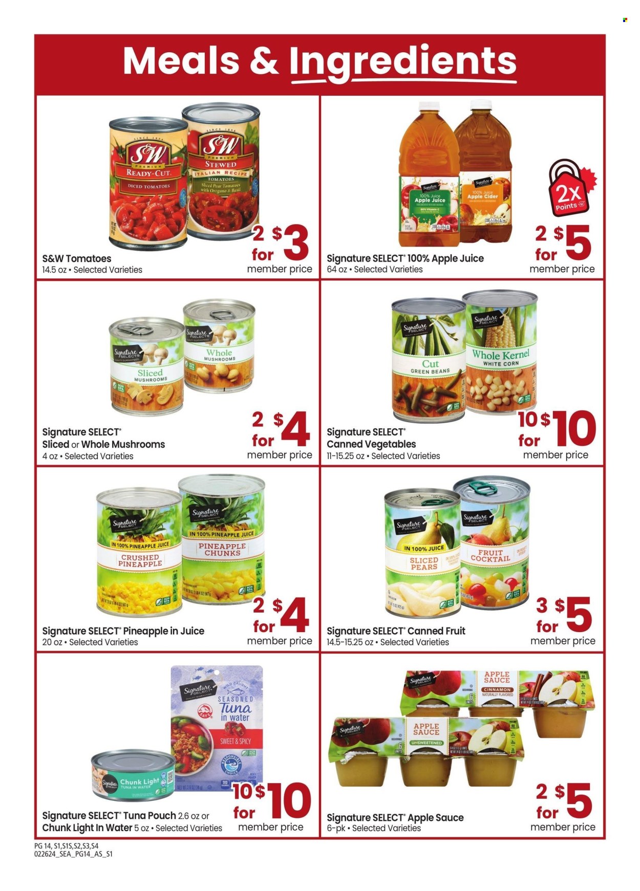 Safeway ad - 02/26/2024 - 03/24/2024. Page 14
