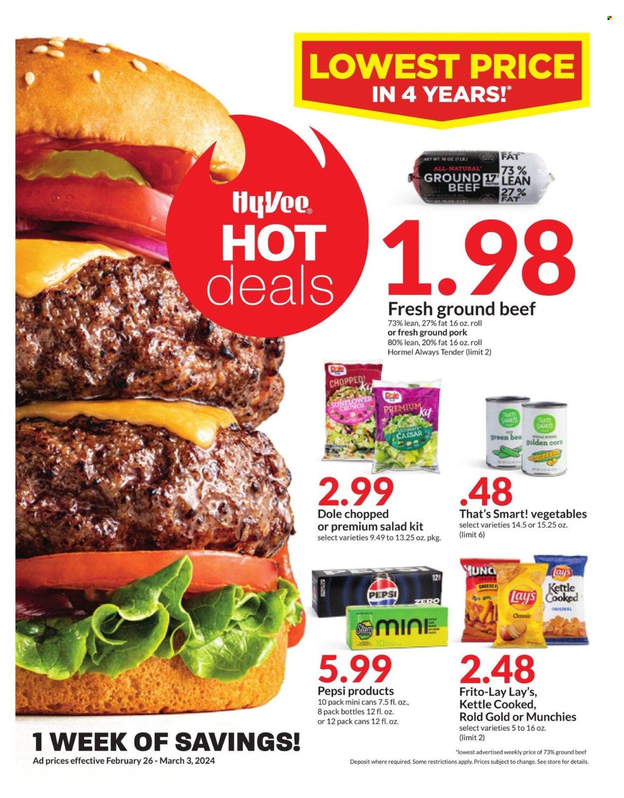 Hy-Vee ad - 02/26/2024 - 03/03/2024. Page 1