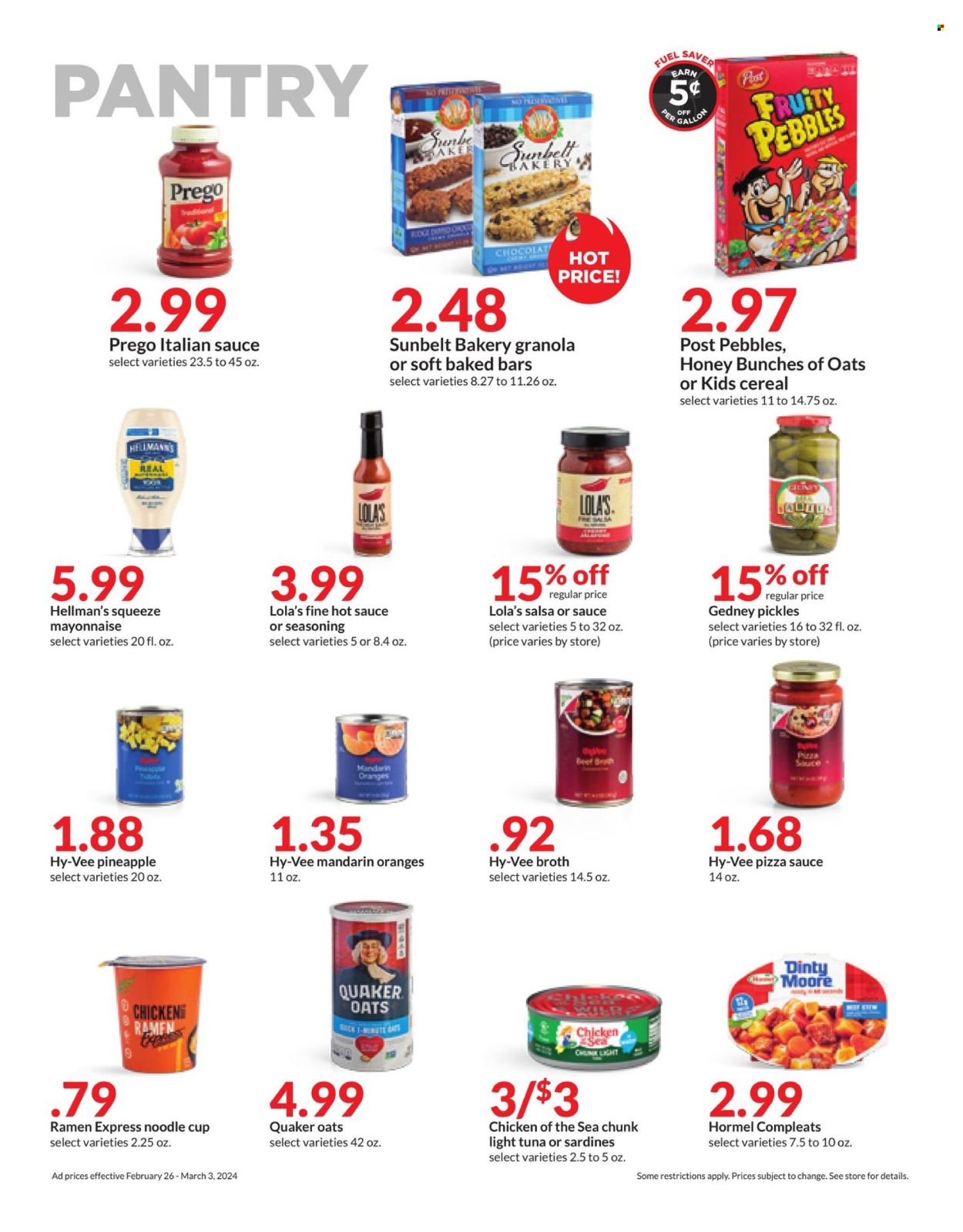 Hy-Vee ad - 02/26/2024 - 03/03/2024. Page 12