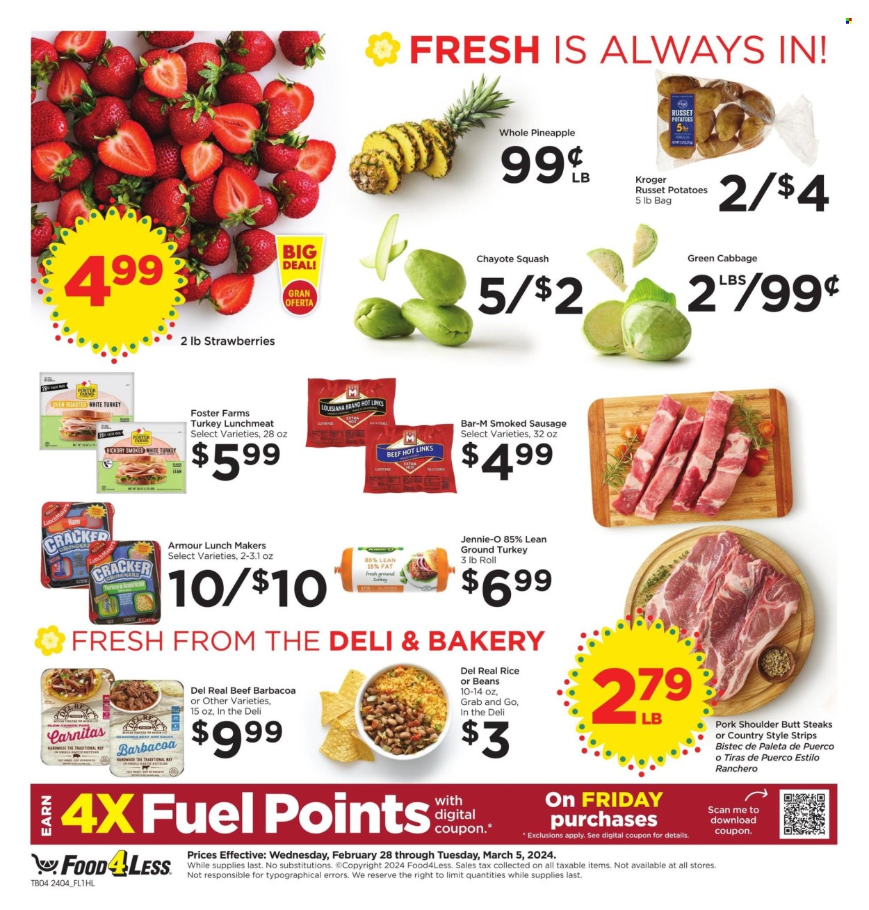 Food 4 Less ad - 02/28/2024 - 03/05/2024. Page 5