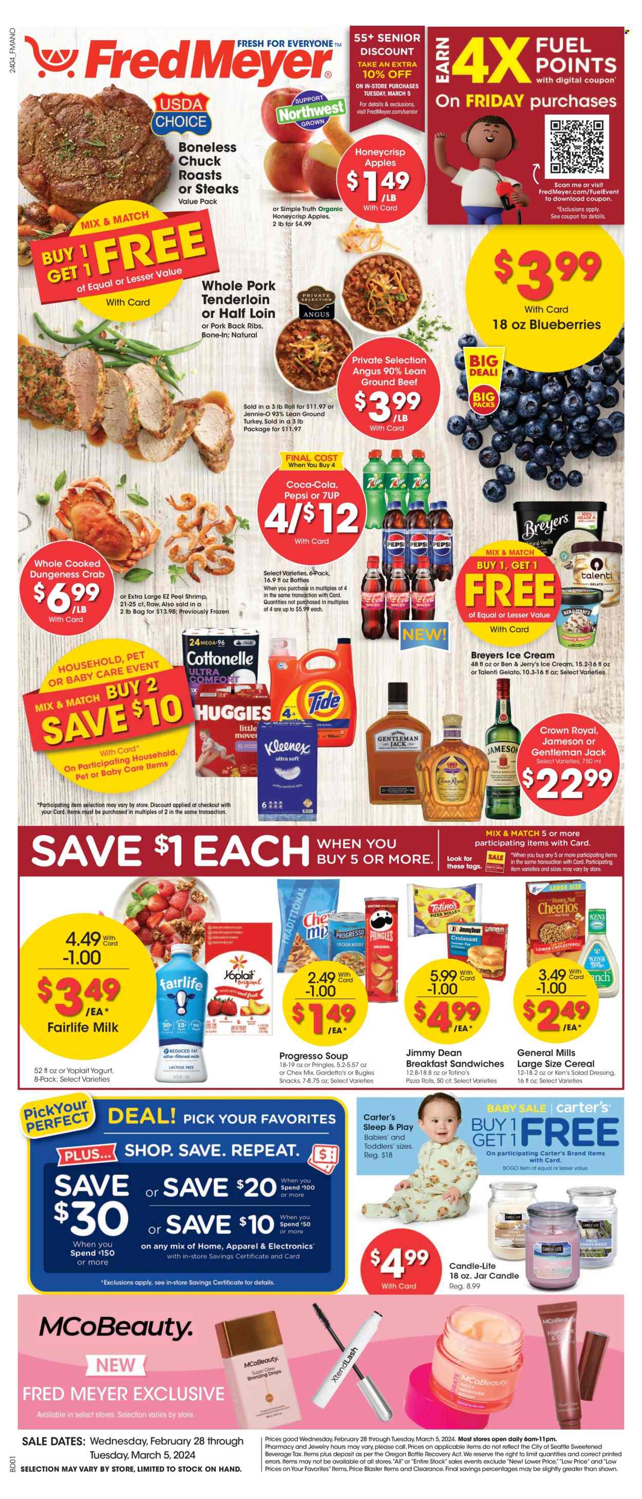 Fred Meyer ad - 02/28/2024 - 03/05/2024. Page 1