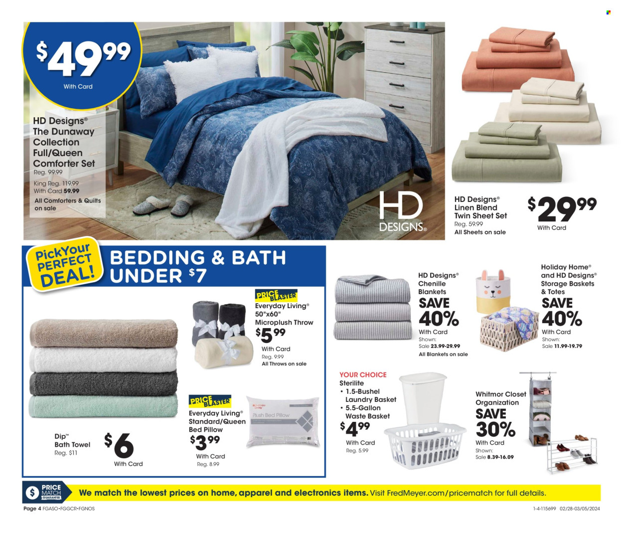 Fred Meyer ad - 02/28/2024 - 03/05/2024. Page 4