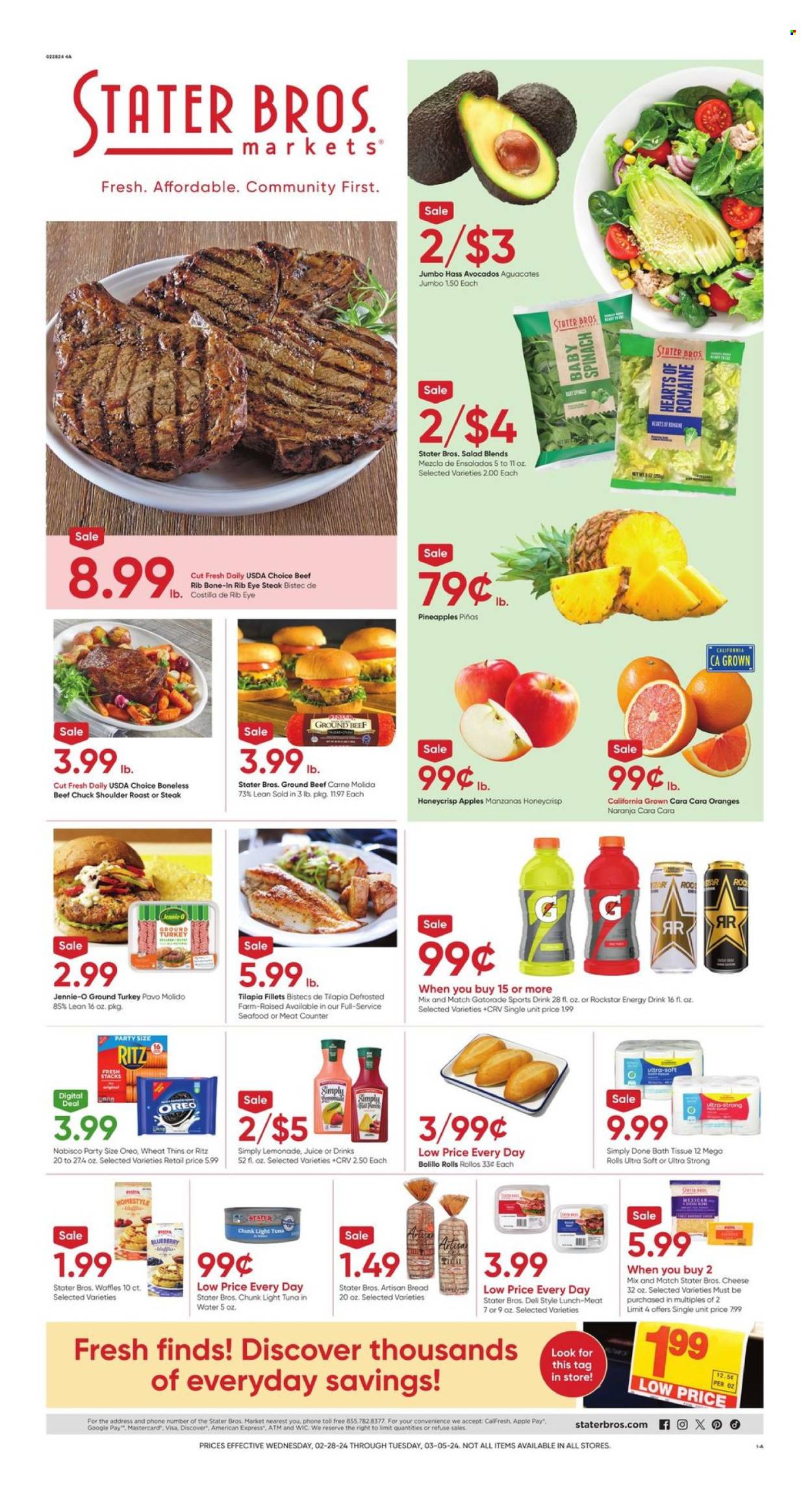 Stater Bros. ad - 02/28/2024 - 03/05/2024. Page 1