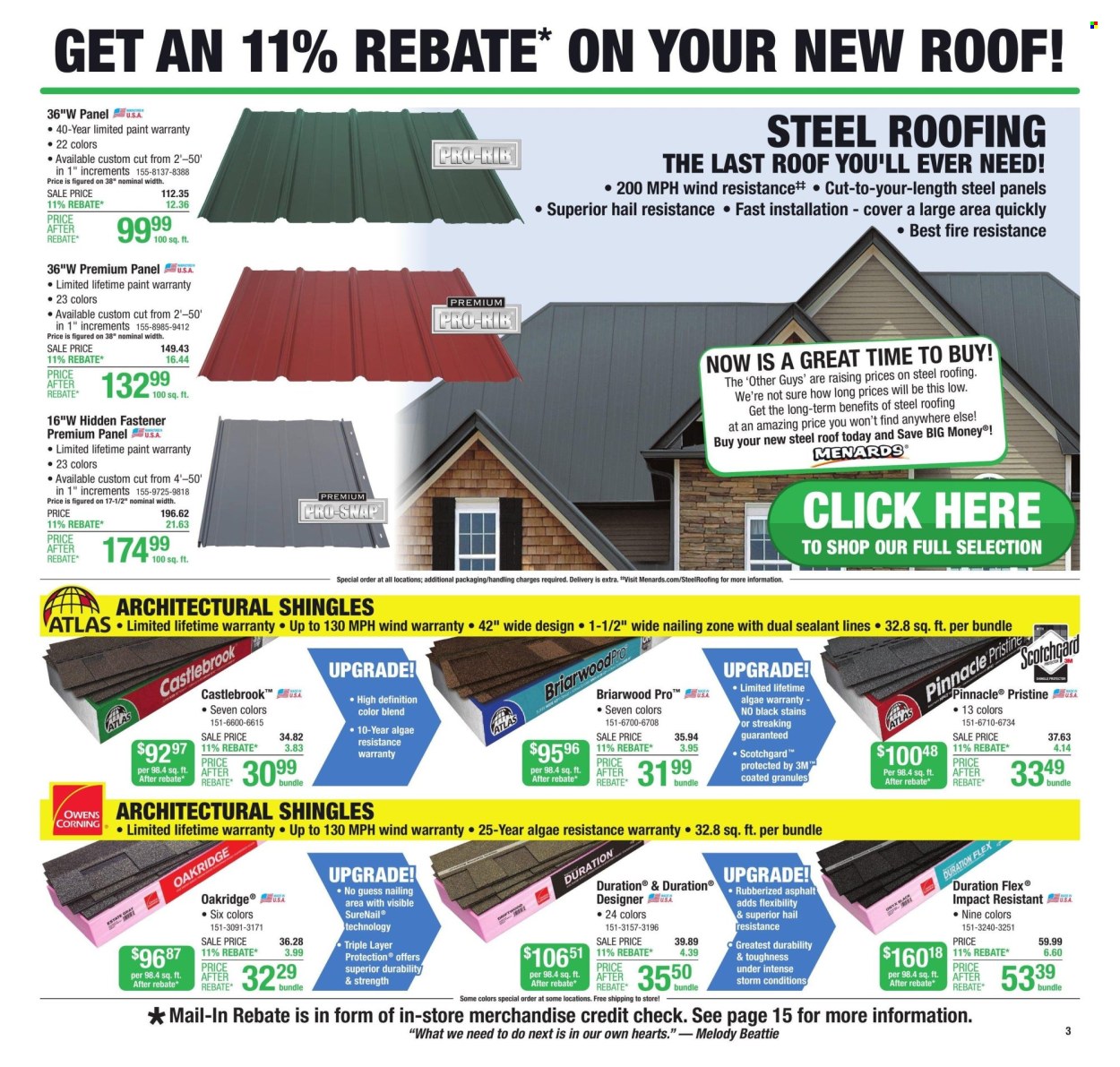 Menards ad - 02/29/2024 - 03/10/2024. Page 4
