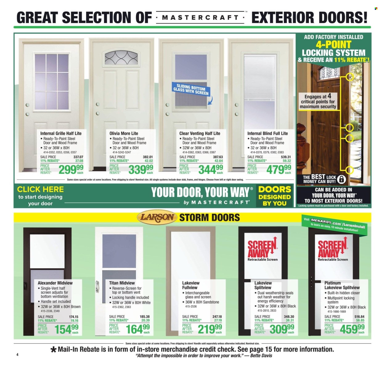 Menards ad - 02/29/2024 - 03/10/2024. Page 7