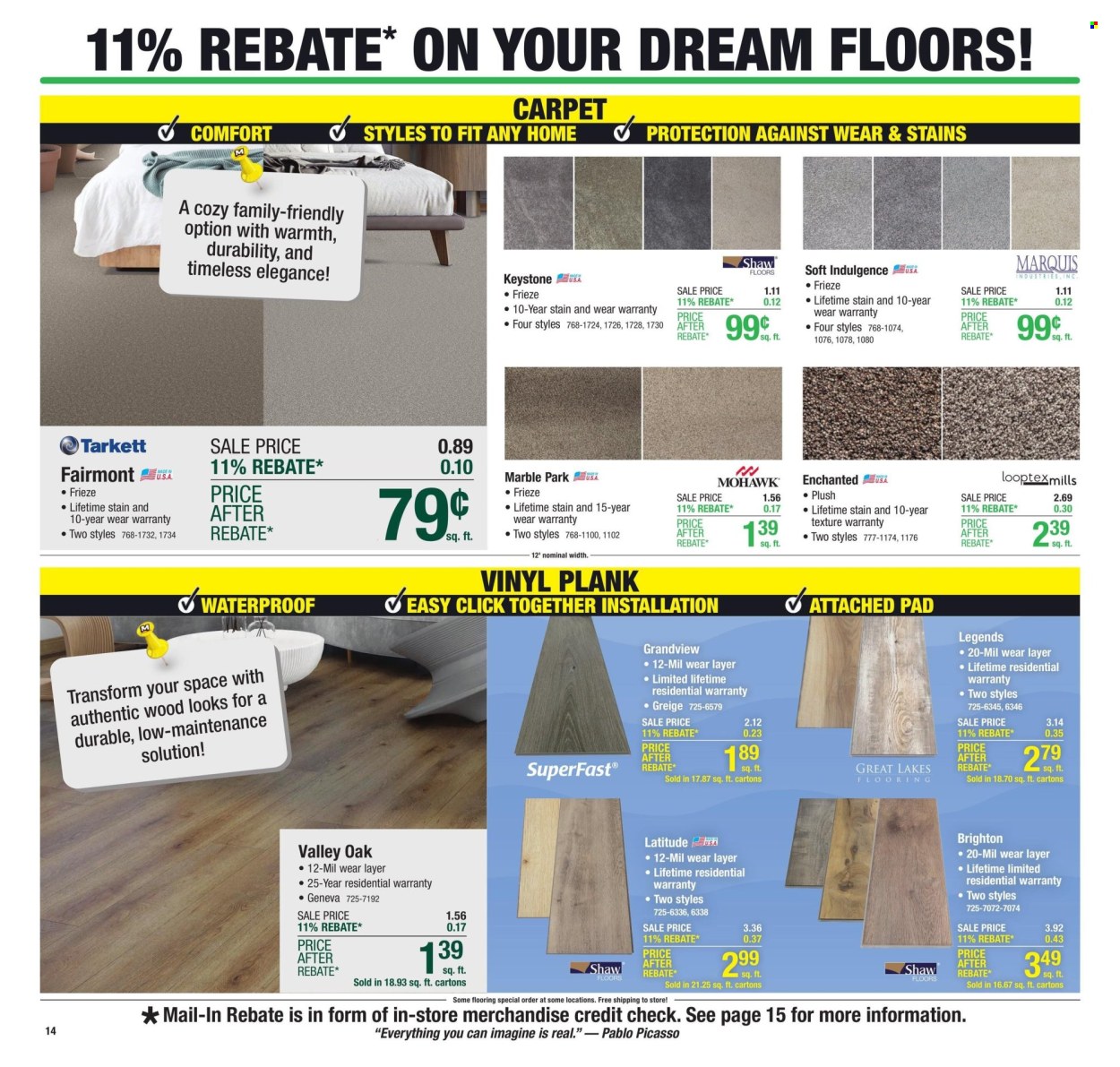 Menards ad - 02/29/2024 - 03/10/2024. Page 22