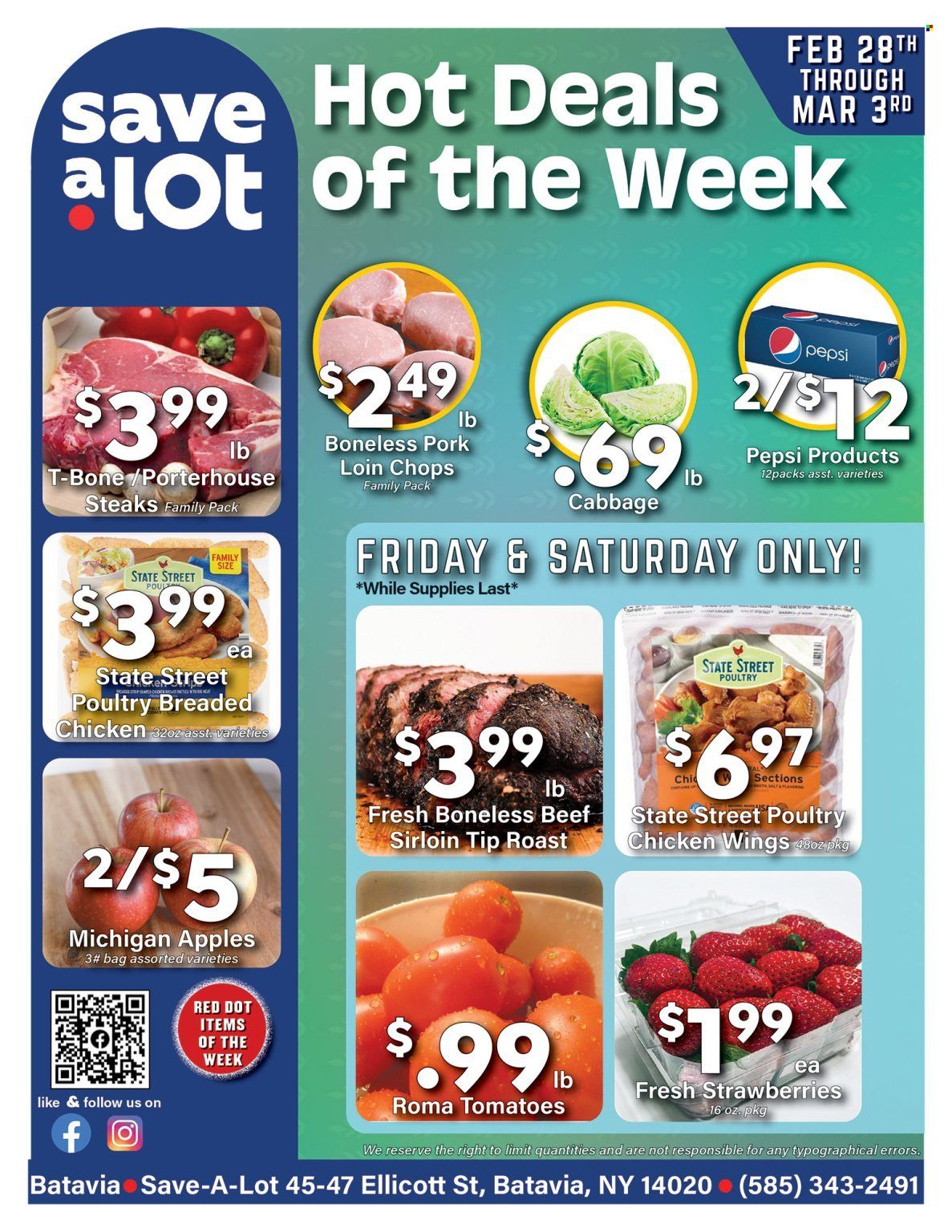 Save a Lot ad - 02/28/2024 - 03/03/2024. Page 1