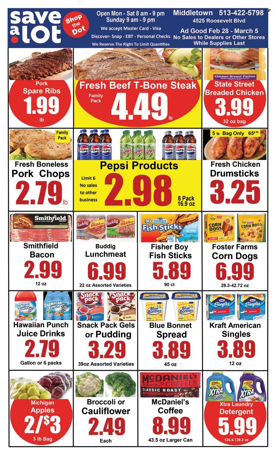 Save a Lot ad - 02/28/2024 - 03/05/2024. Page 1