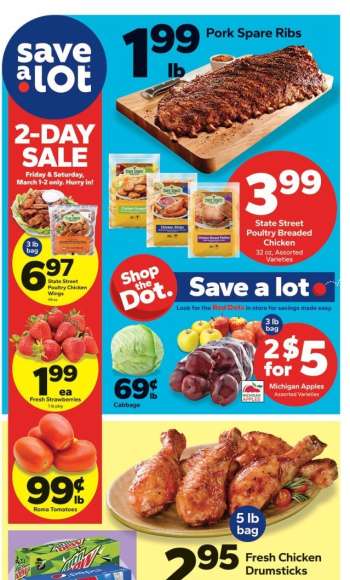 Save a Lot Flyer - 02/28/2024 - 03/05/2024.