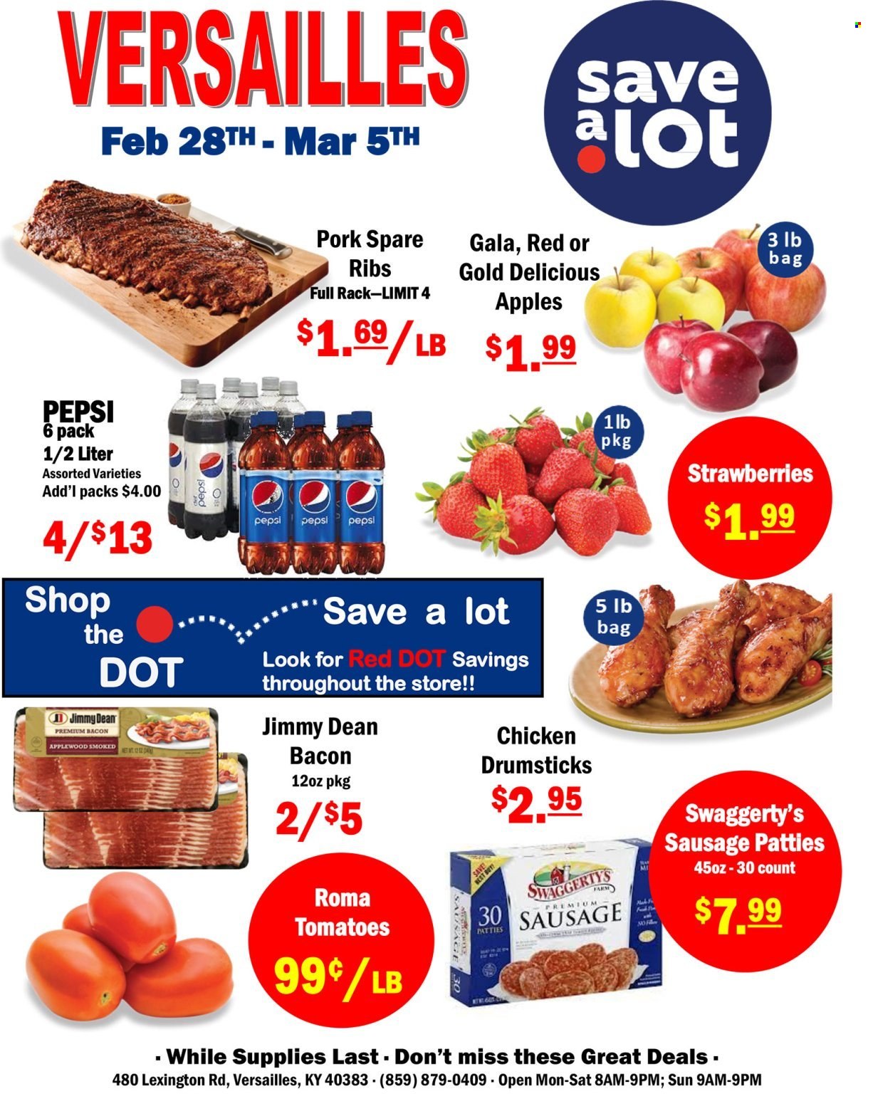 Save a Lot ad - 02/28/2024 - 03/05/2024. Page 1