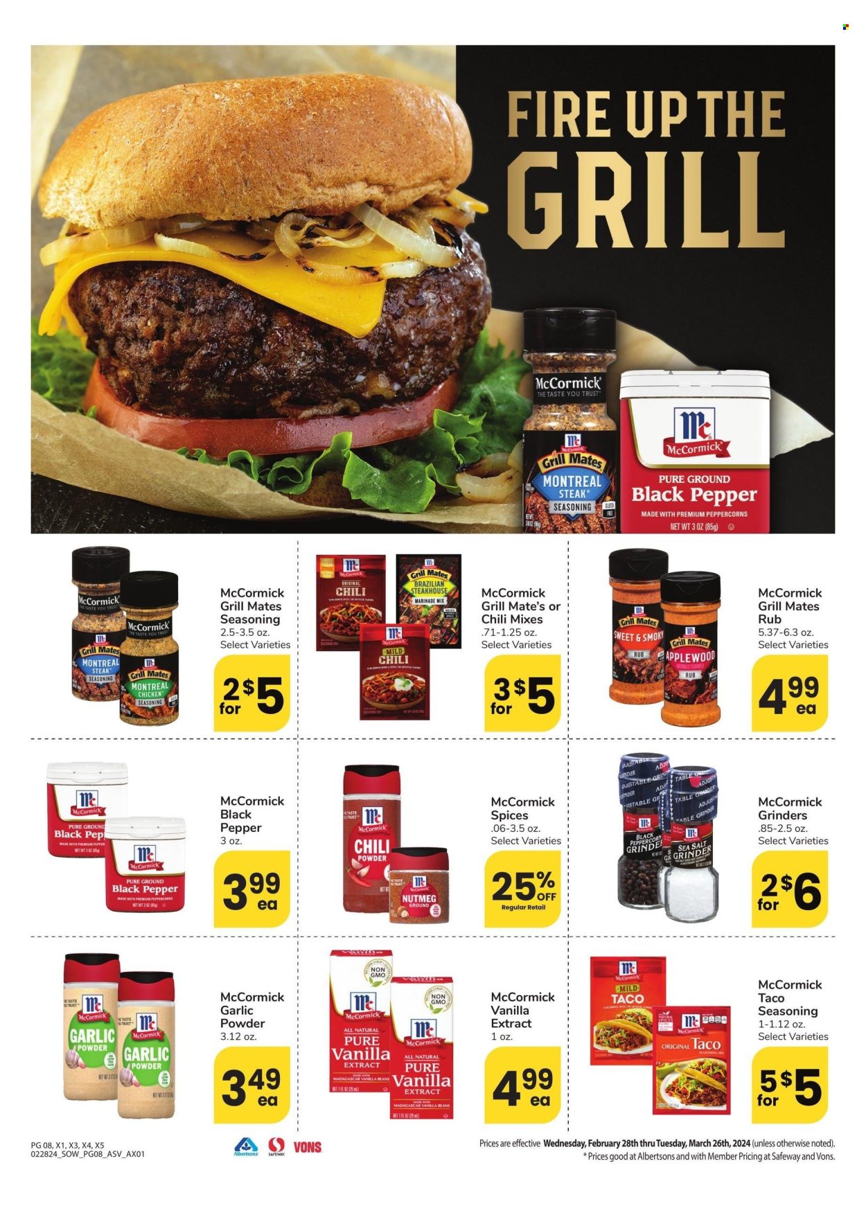 Safeway ad - 02/28/2024 - 03/26/2024. Page 8