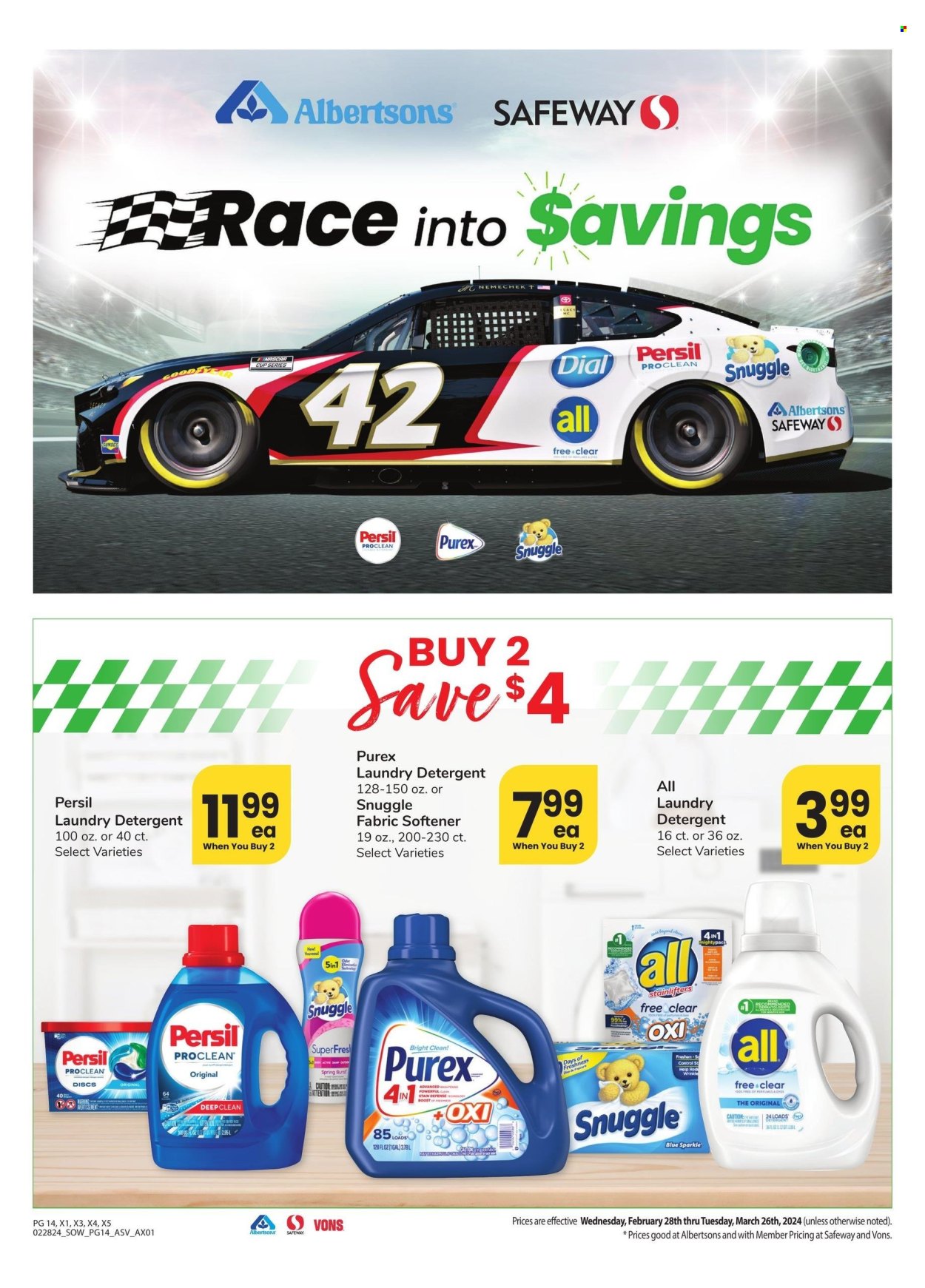 Safeway ad - 02/28/2024 - 03/26/2024. Page 14