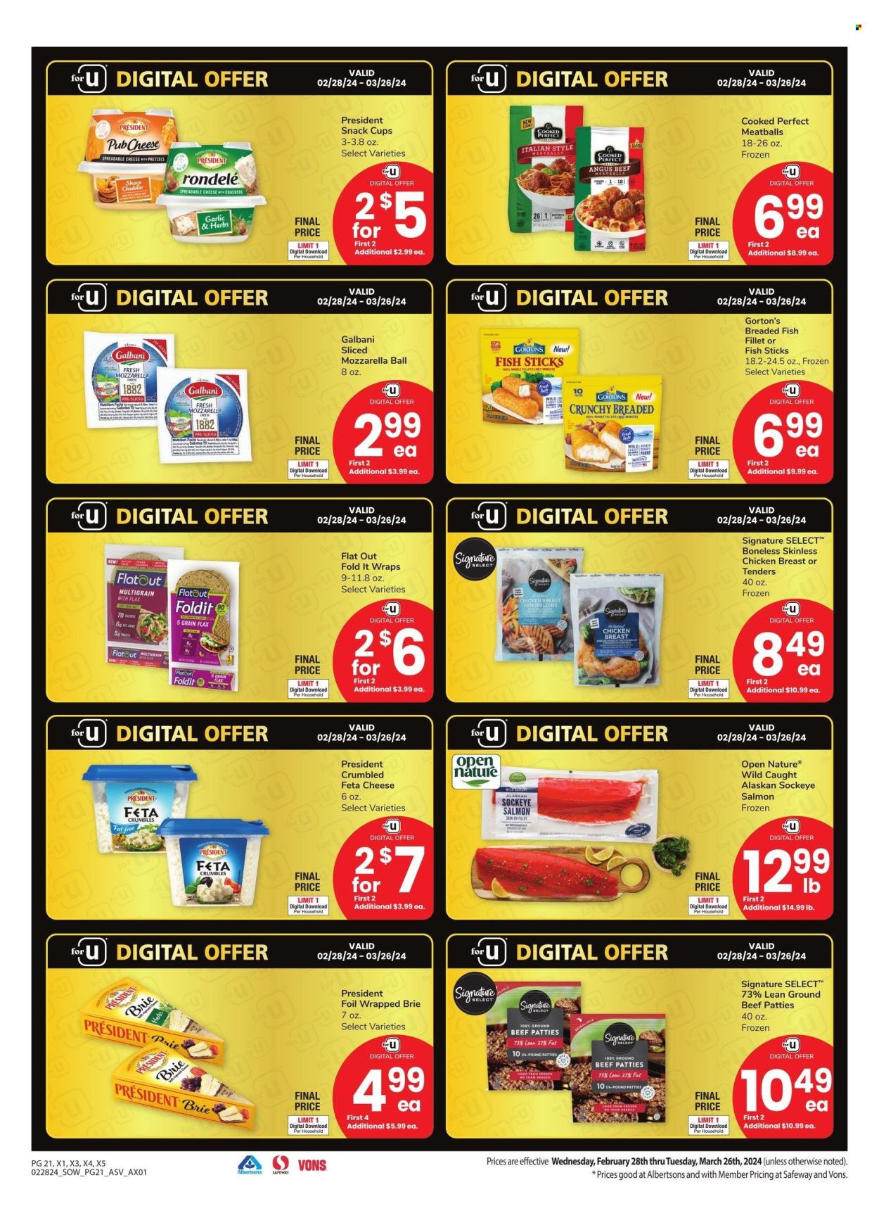 Safeway ad - 02/28/2024 - 03/26/2024. Page 21