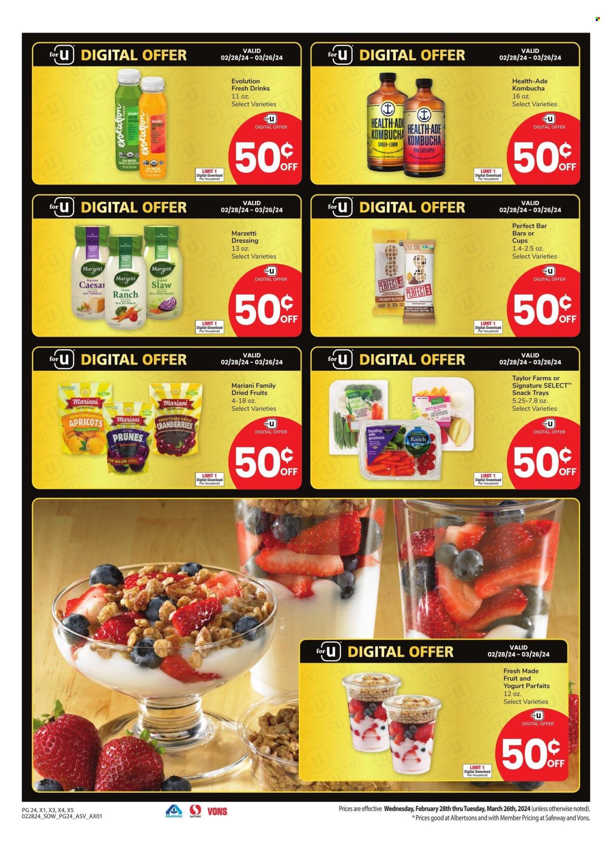 Safeway ad - 02/28/2024 - 03/26/2024. Page 24