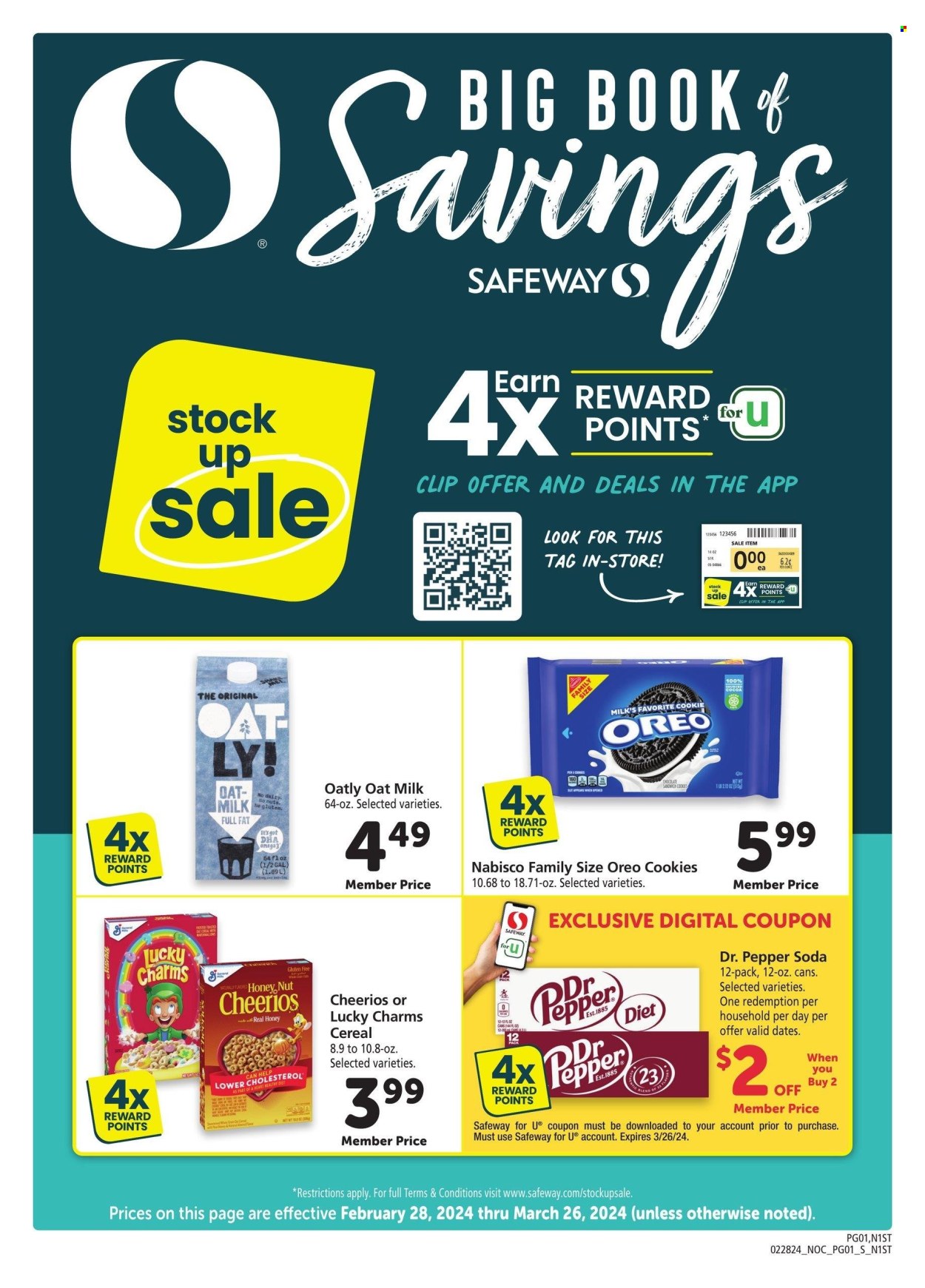 Safeway ad - 02/28/2024 - 03/26/2024. Page 1