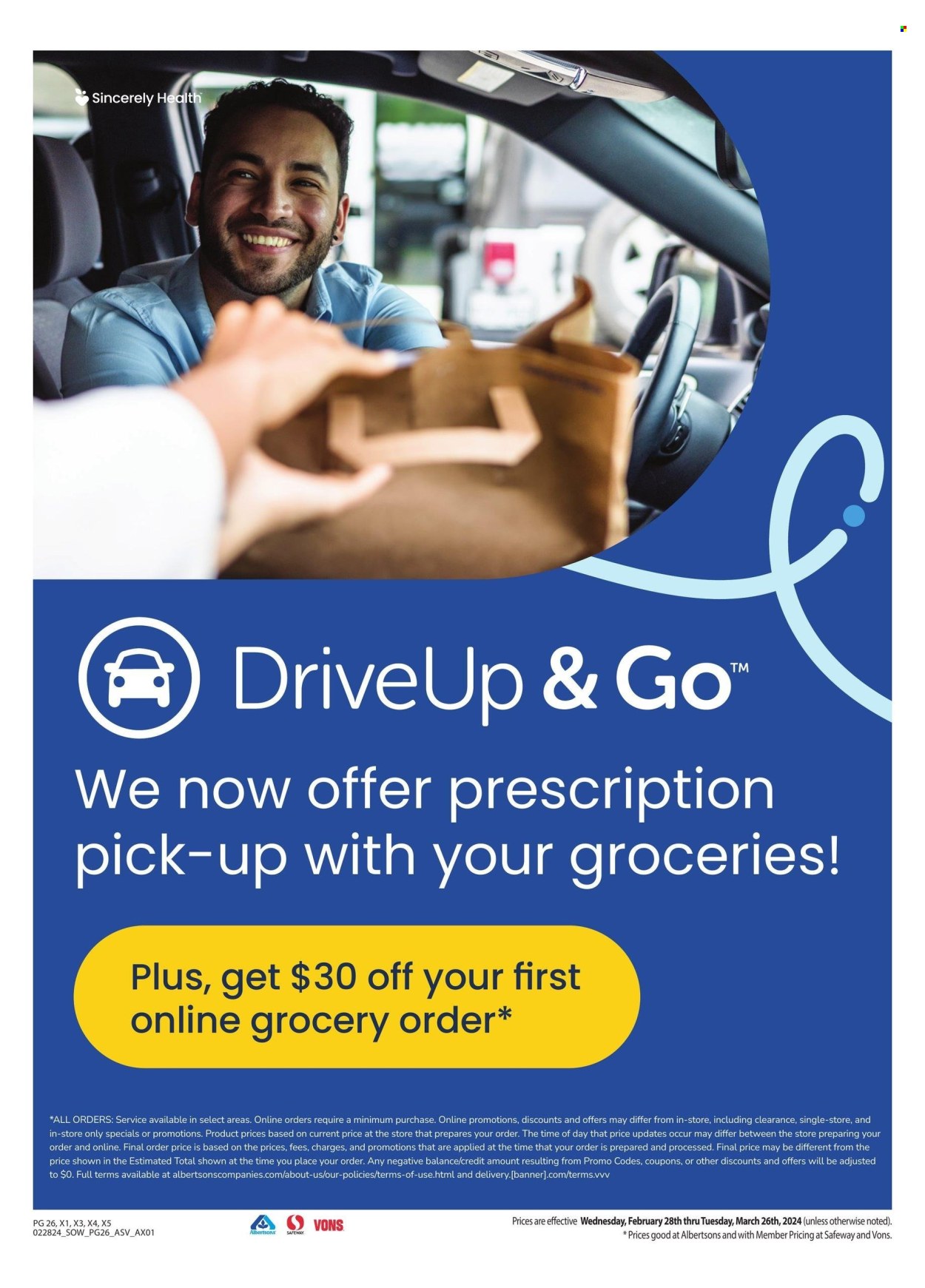Safeway ad - 02/28/2024 - 03/26/2024. Page 26