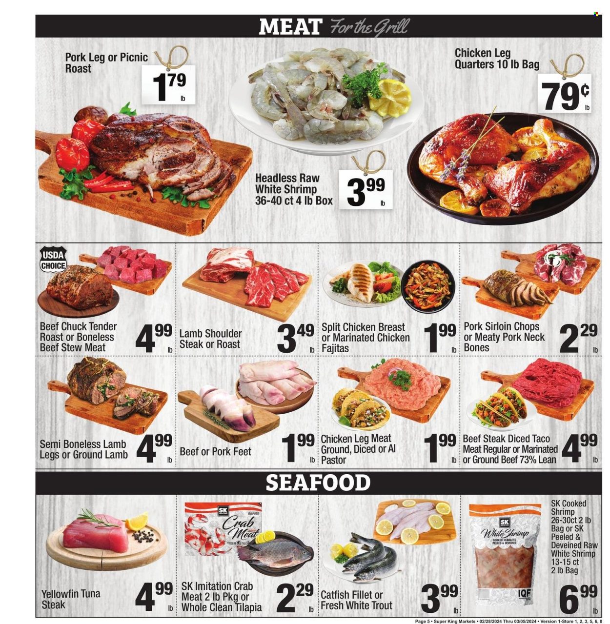 Super King Markets ad - 02/28/2024 - 03/05/2024. Page 5