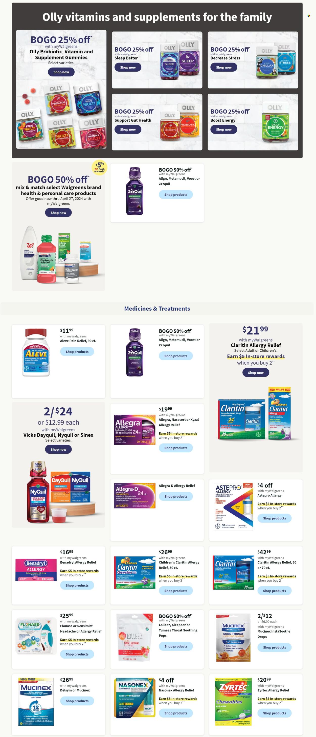 Walgreens ad - 03/03/2024 - 03/09/2024. Page 3