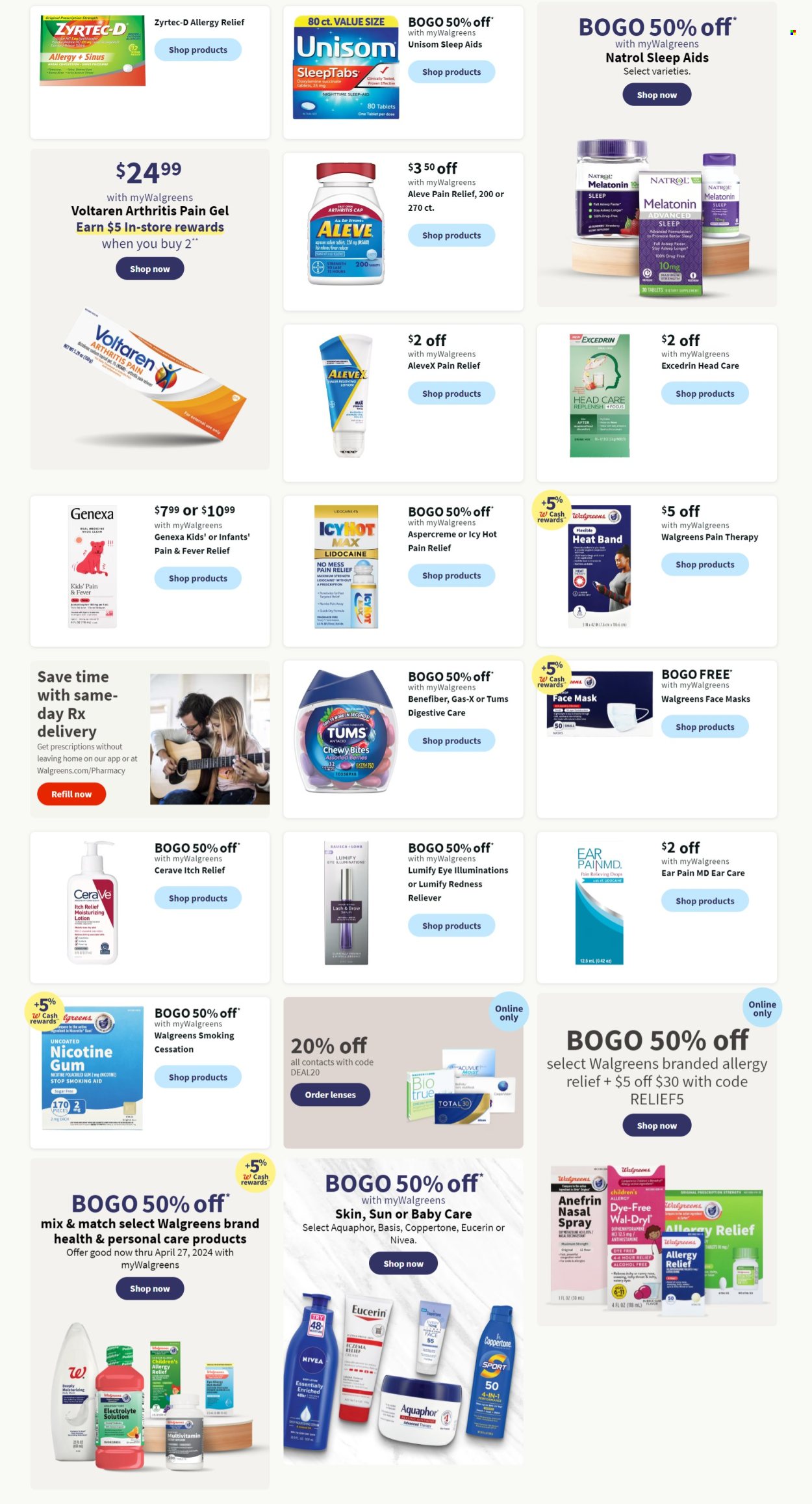 Walgreens ad - 03/03/2024 - 03/09/2024. Page 4