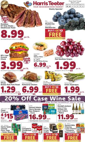 Harris Teeter Flyer - 02/28/2024 - 03/05/2024.