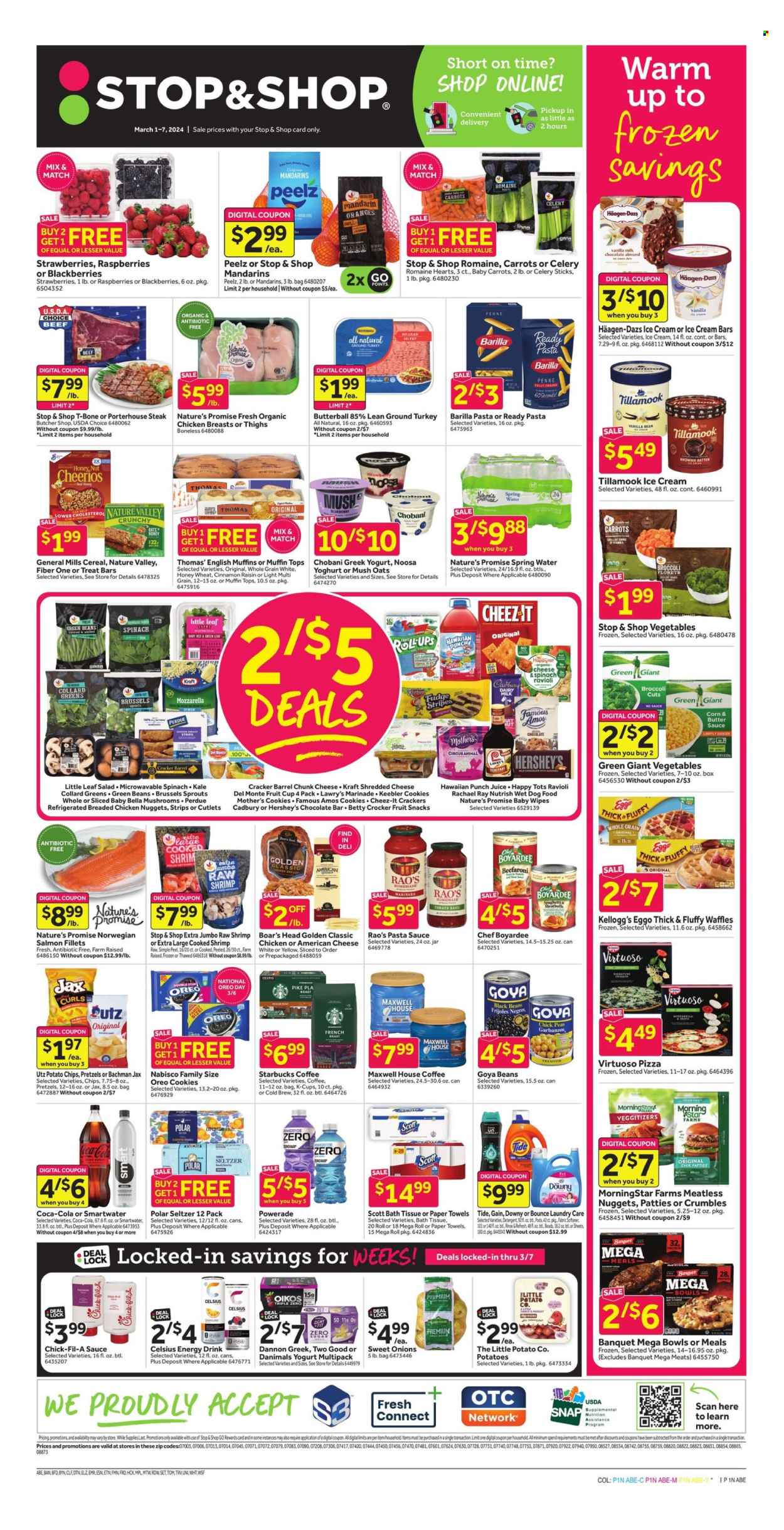Stop & Shop ad - 03/01/2024 - 03/07/2024. Page 1