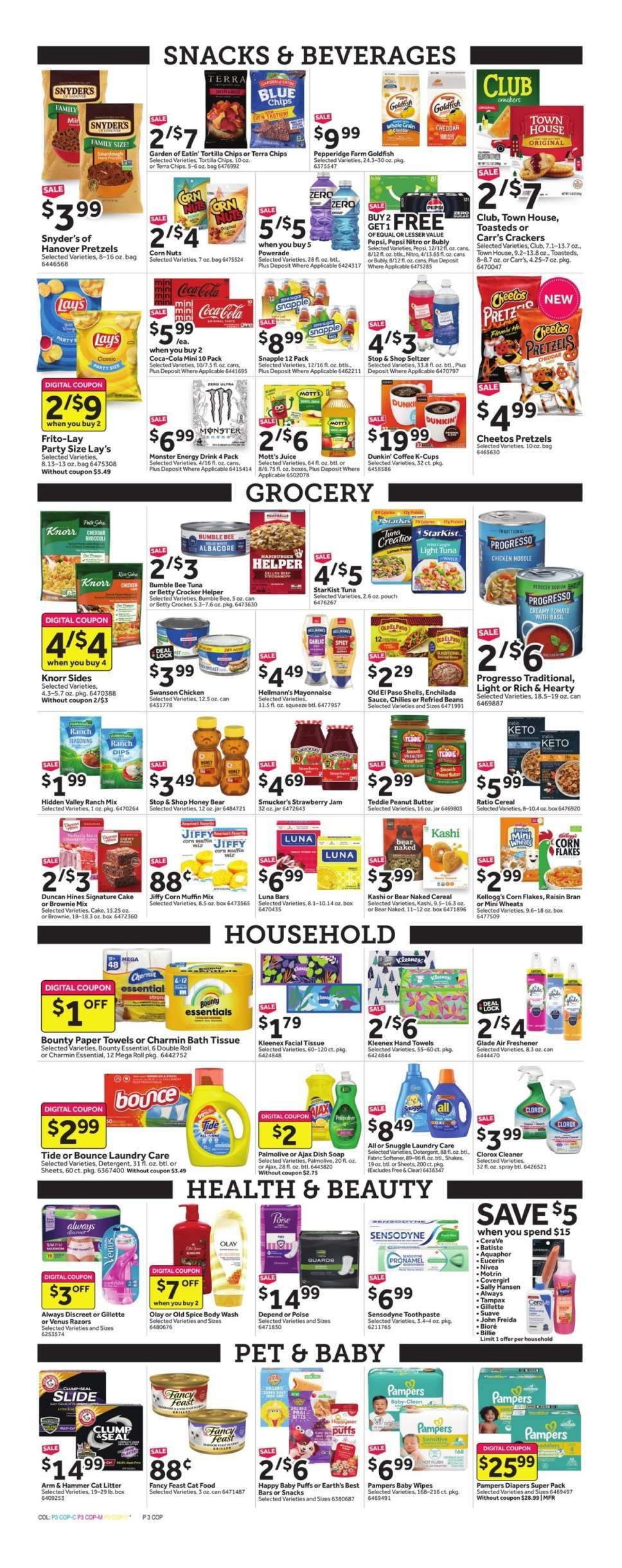 Stop & Shop ad - 03/01/2024 - 03/07/2024. Page 3