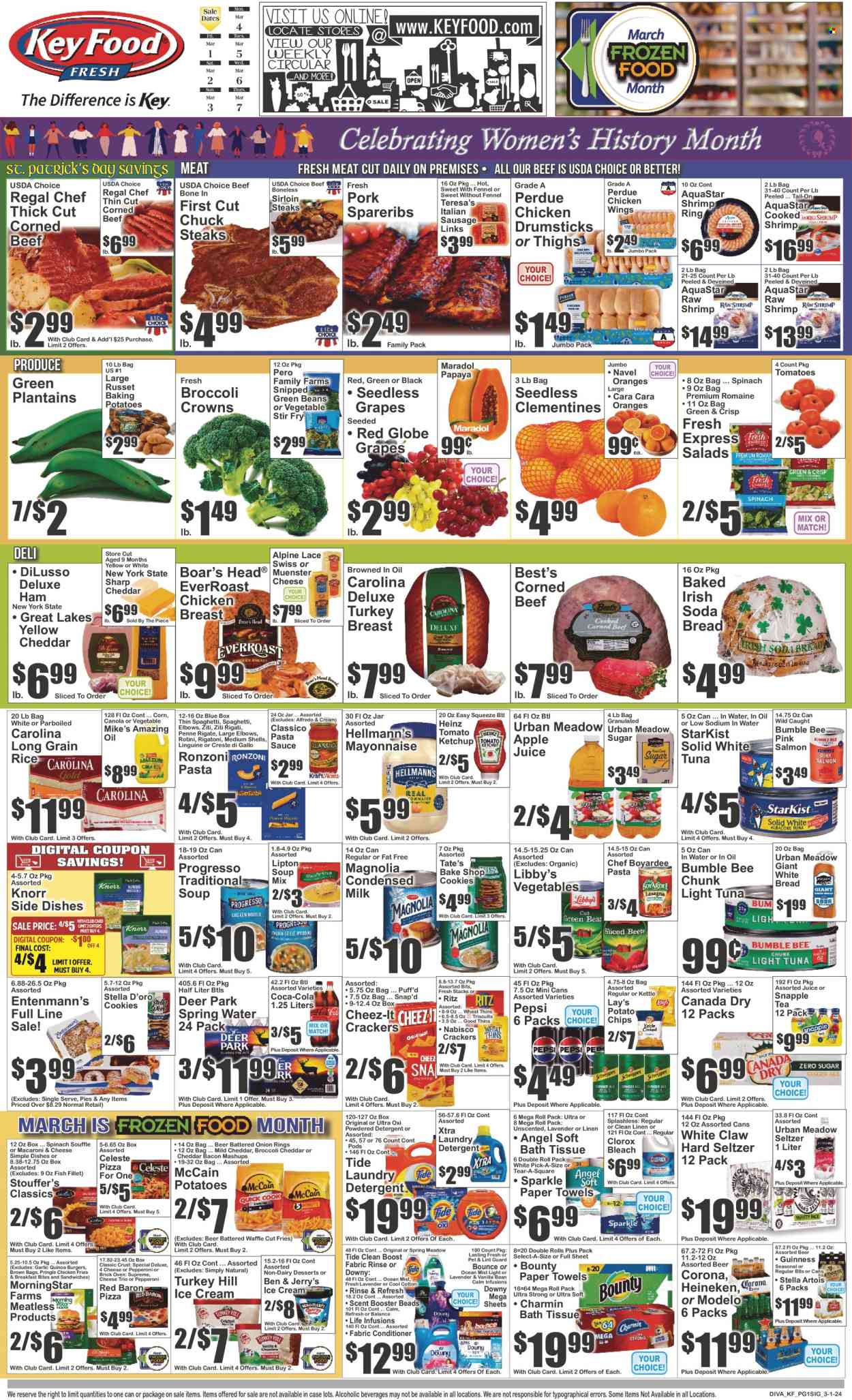 Key Food ad - 03/01/2024 - 03/07/2024. Page 1