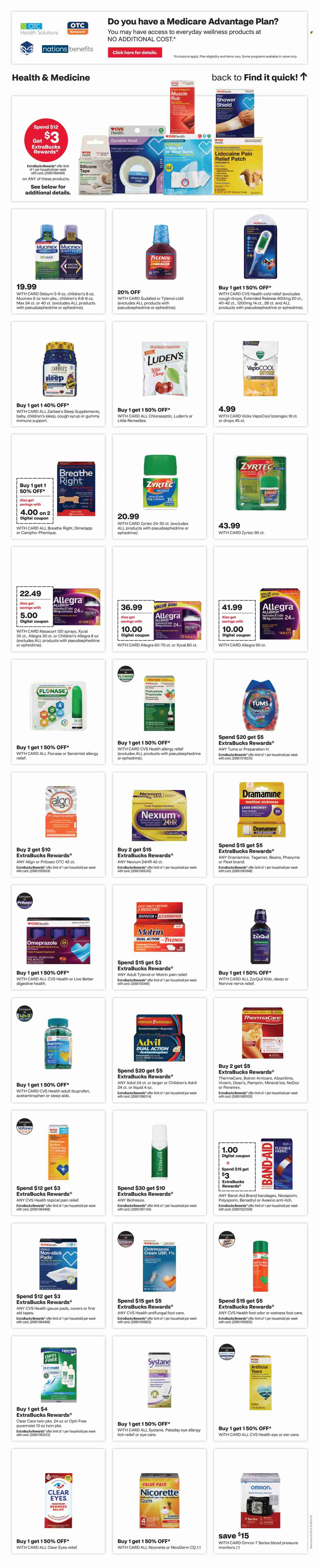 CVS Pharmacy ad - 03/03/2024 - 03/09/2024. Page 5
