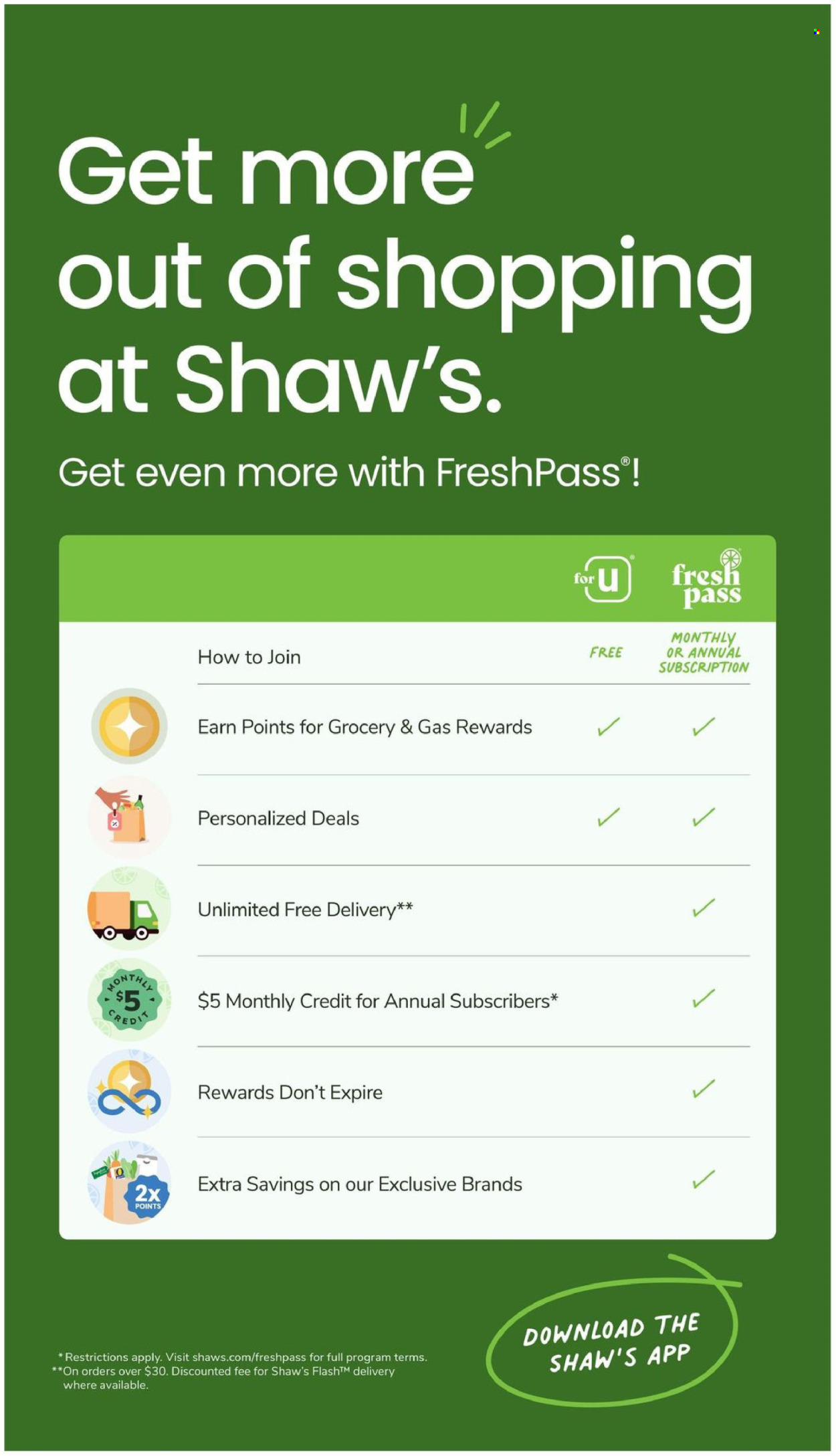 Shaw’s ad - 03/01/2024 - 03/07/2024. Page 9