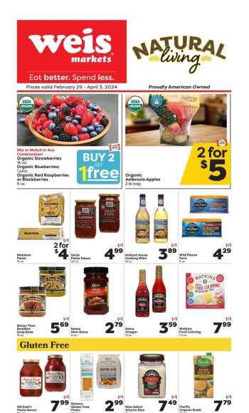 Weis Flyer - 02/29/2024 - 03/03/2024.