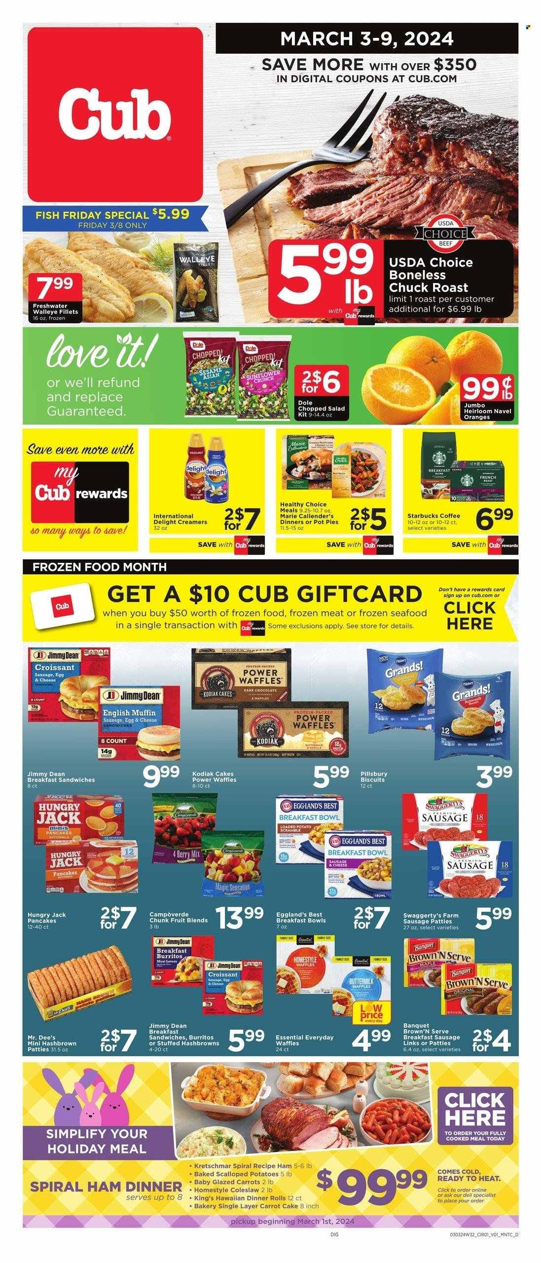 Cub Foods ad - 03/03/2024 - 03/09/2024. Page 1
