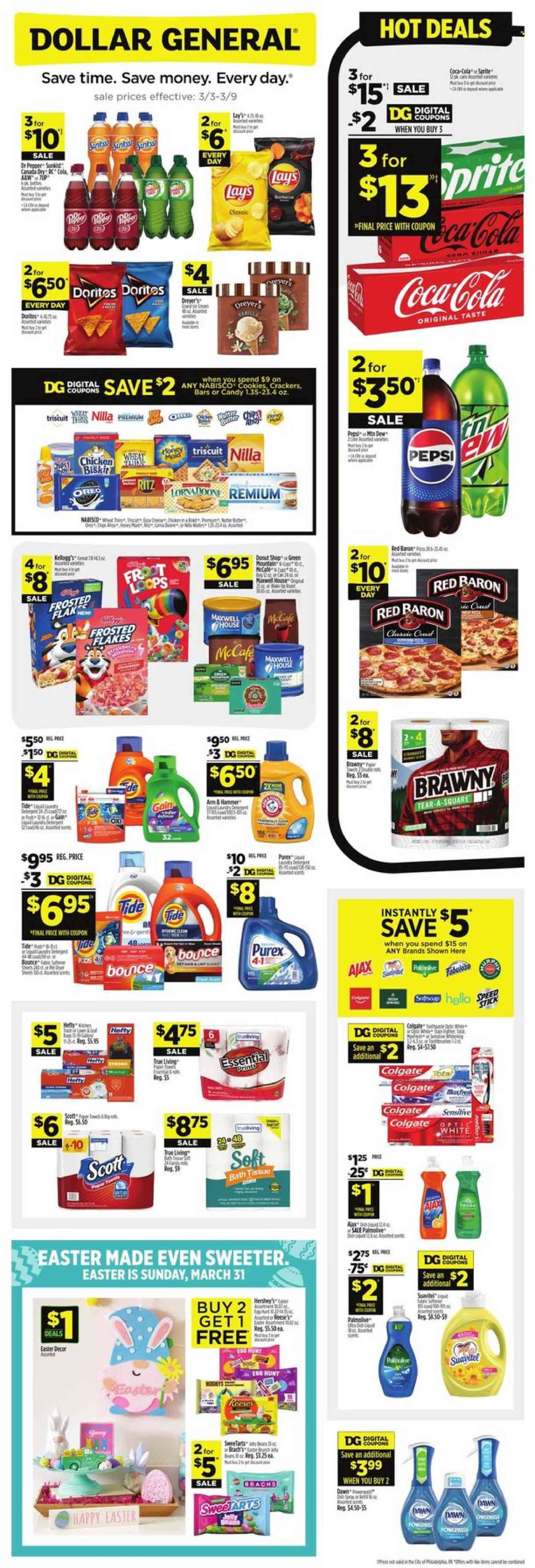 Dollar General ad - 03/03/2024 - 03/09/2024. Page 1
