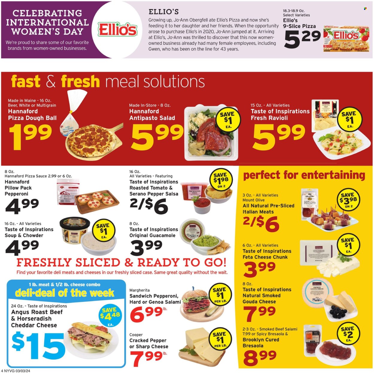 Hannaford ad - 03/03/2024 - 03/09/2024. Page 4