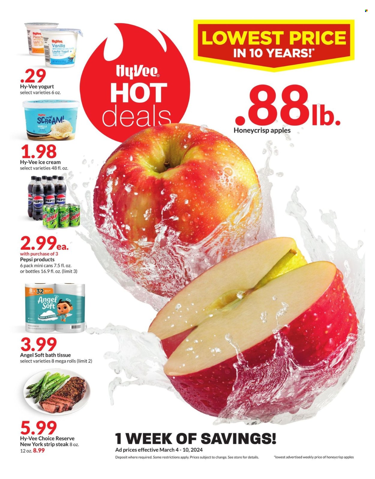 Hy-Vee ad - 03/04/2024 - 03/10/2024. Page 1