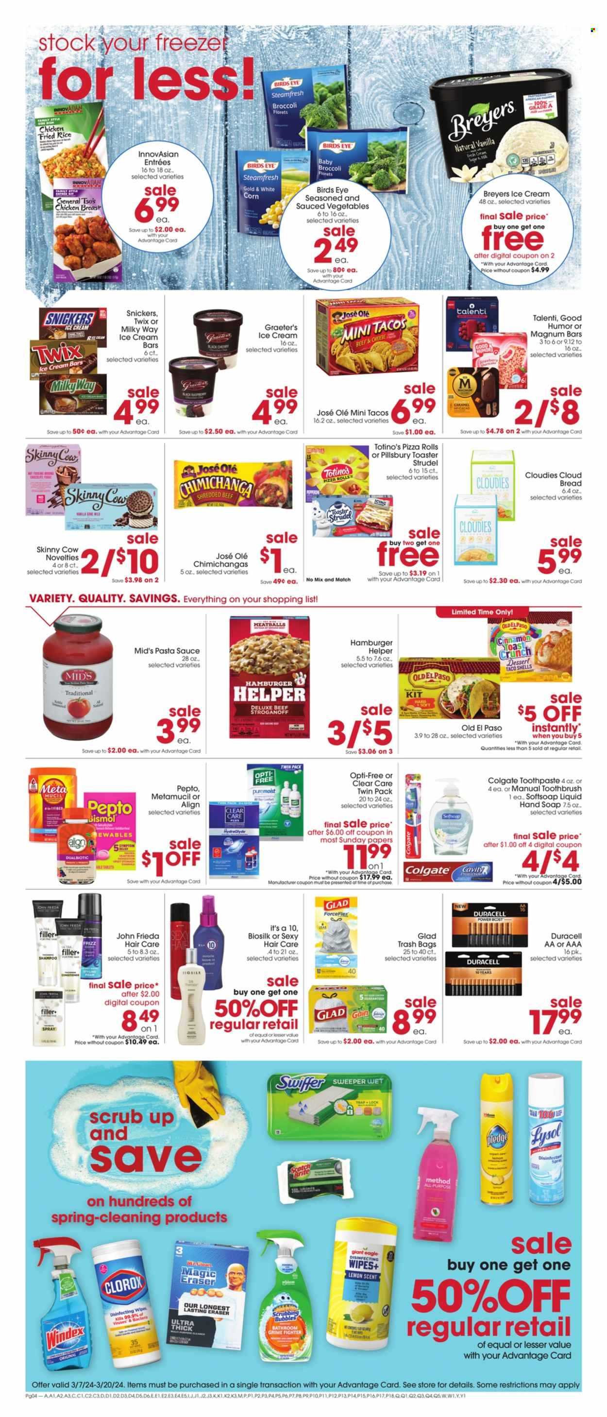 Giant Eagle ad - 03/07/2024 - 03/13/2024. Page 4