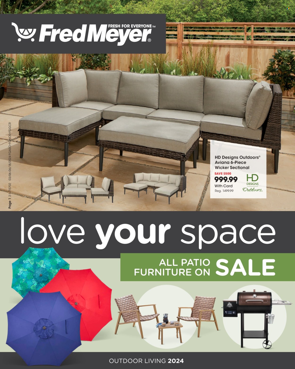 Fred Meyer ad - 03/06/2024 - 06/18/2024. Page 1