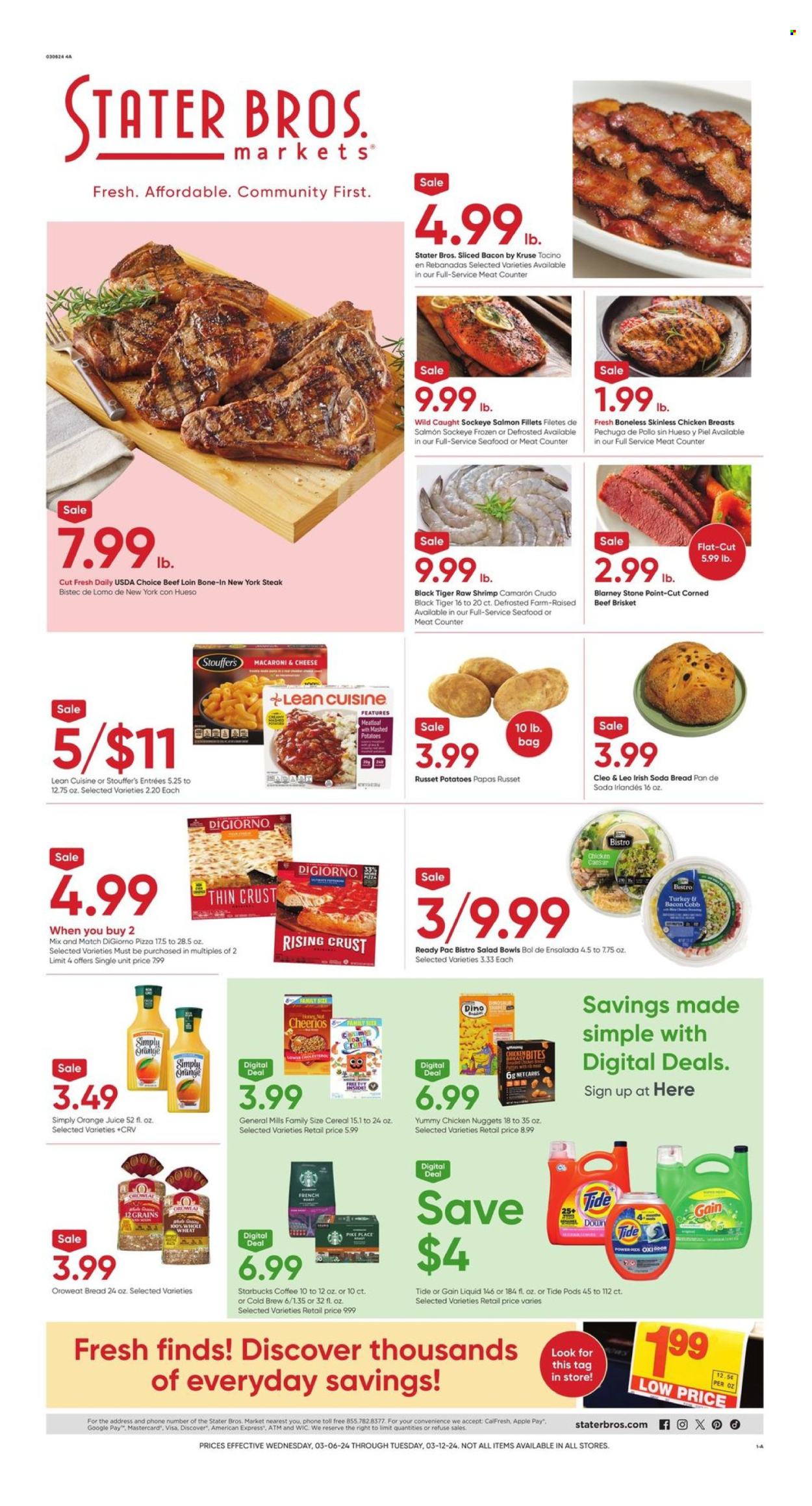 Stater Bros. ad - 03/06/2024 - 03/12/2024. Page 1