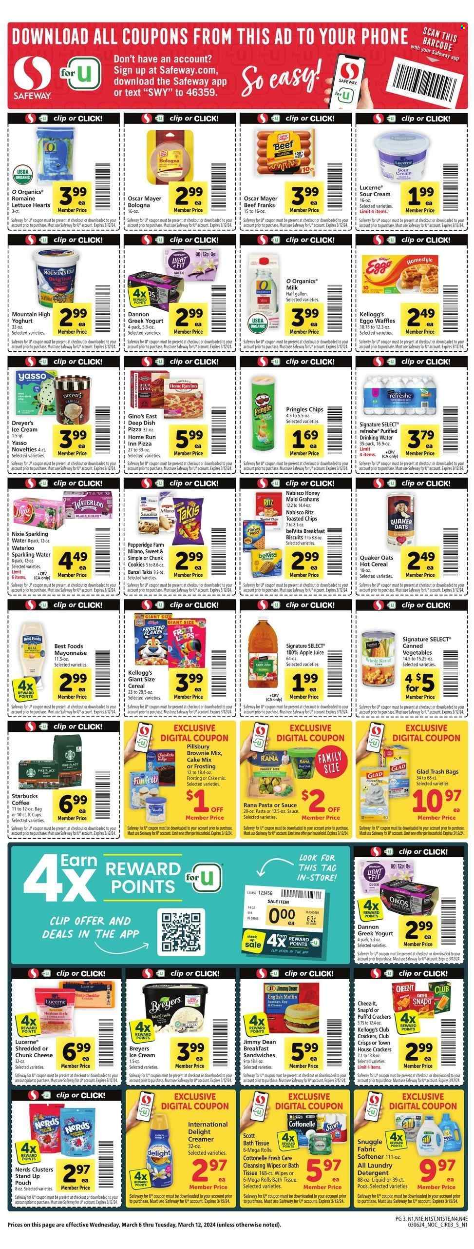 Safeway ad - 03/06/2024 - 03/12/2024. Page 3