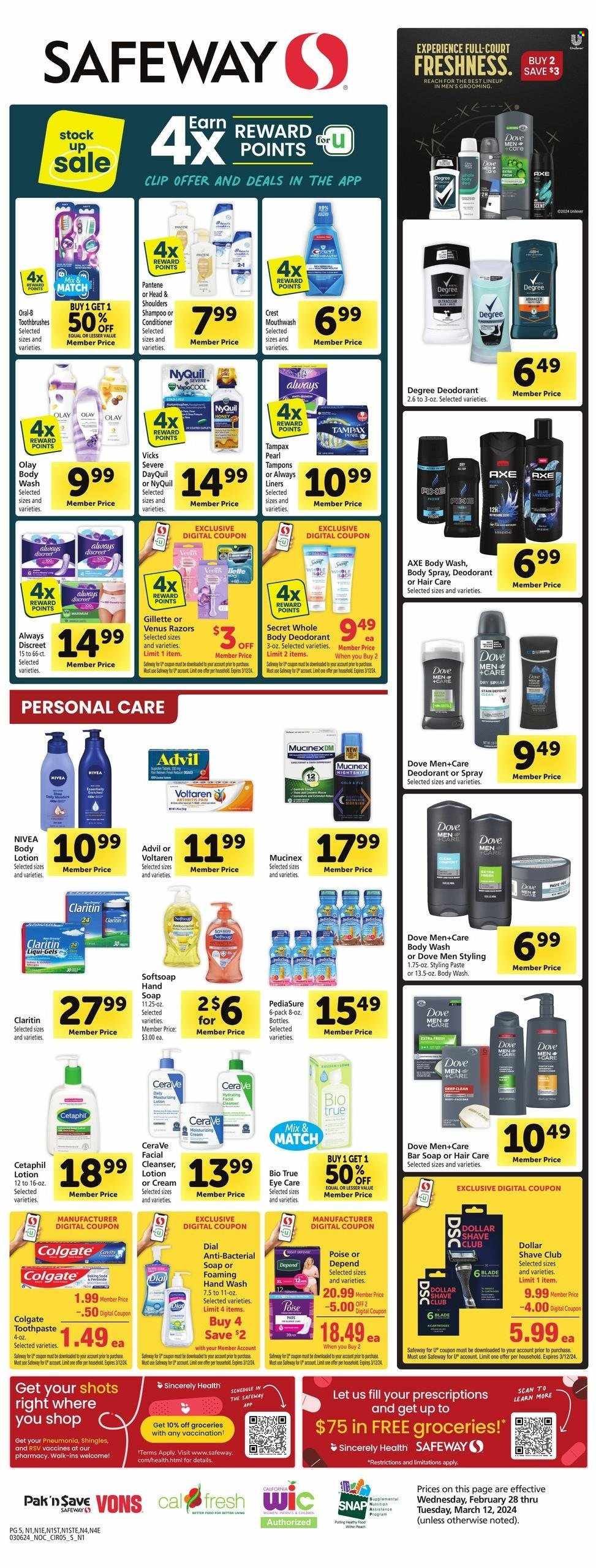 Safeway ad - 03/06/2024 - 03/12/2024. Page 5
