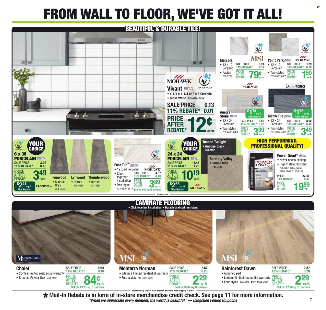 Menards ad - 03/07/2024 - 03/17/2024. Page 12