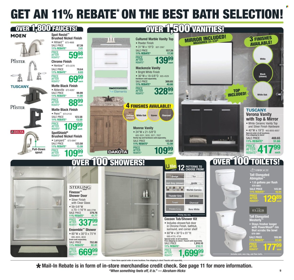 Menards ad - 03/07/2024 - 03/17/2024. Page 17