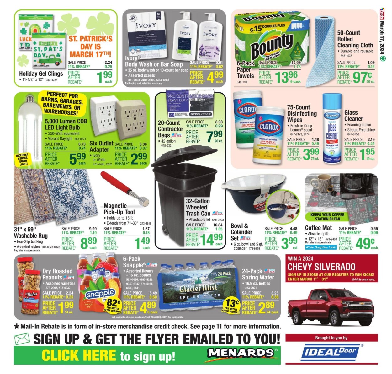 Menards ad - 03/07/2024 - 03/17/2024. Page 23
