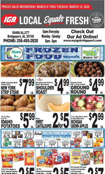 IGA Flyer - 03/06/2024 - 03/12/2024.