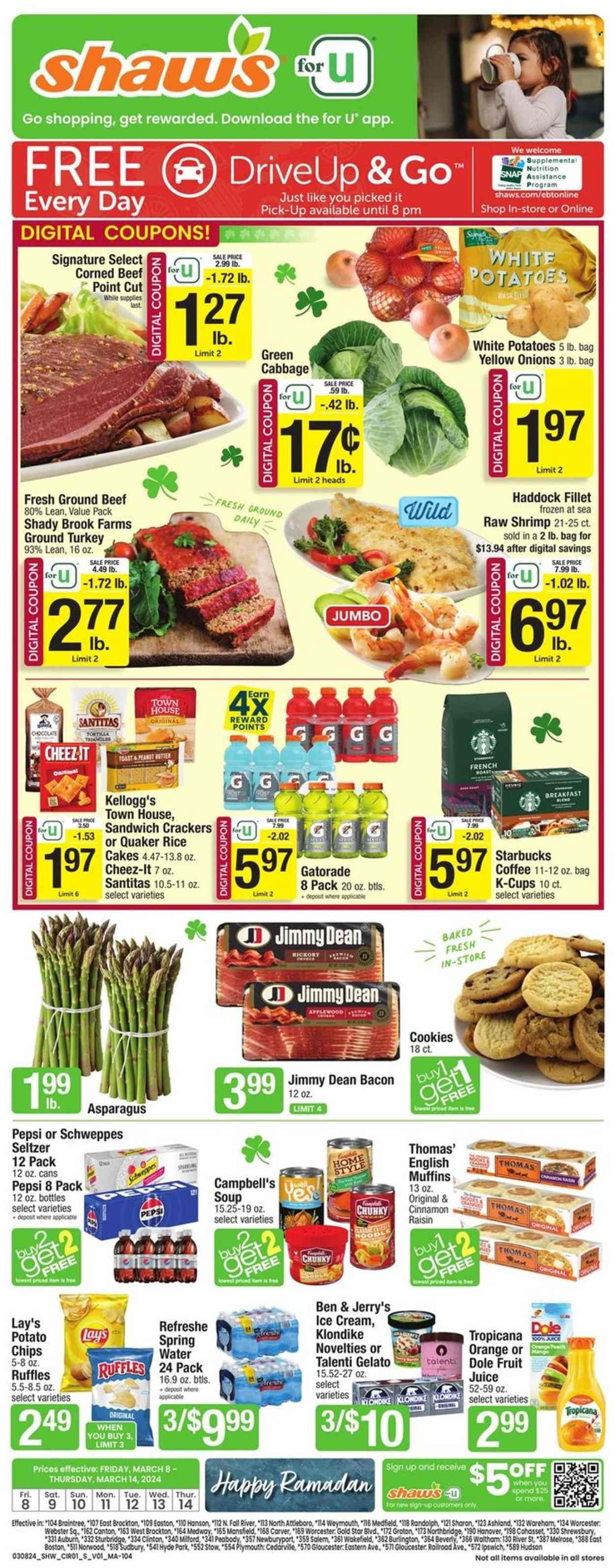 Shaw’s ad - 03/08/2024 - 03/14/2024. Page 1
