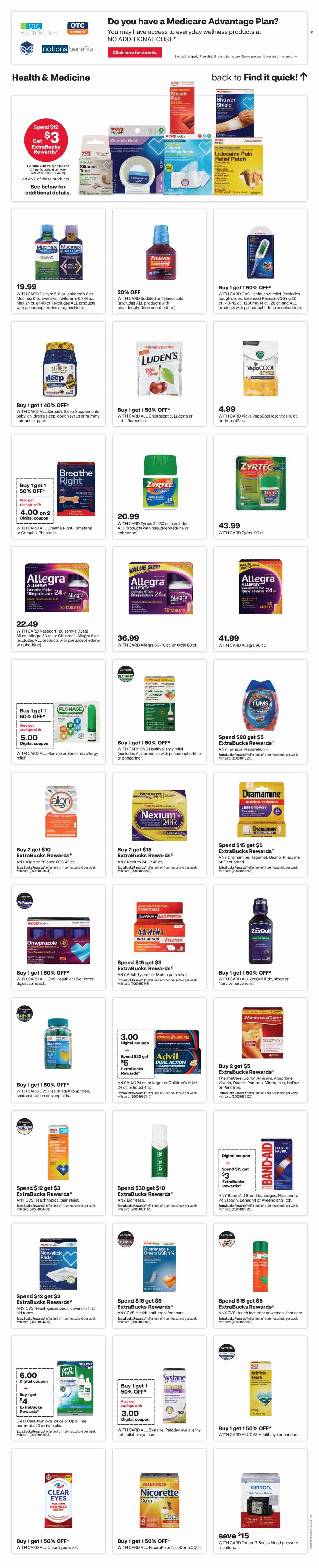 CVS Pharmacy ad - 03/10/2024 - 03/16/2024. Page 5