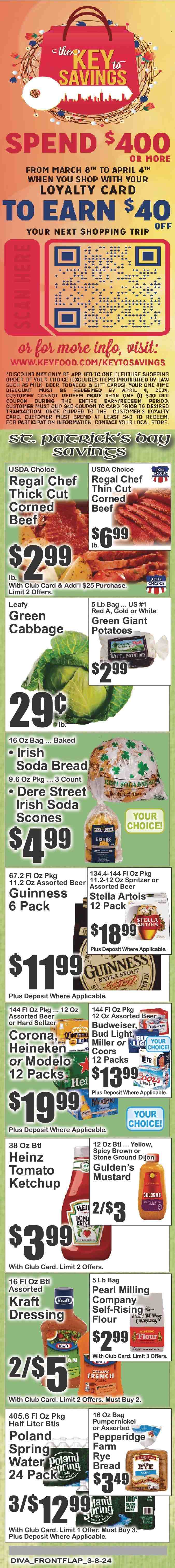 Key Food ad - 03/08/2024 - 03/14/2024. Page 7