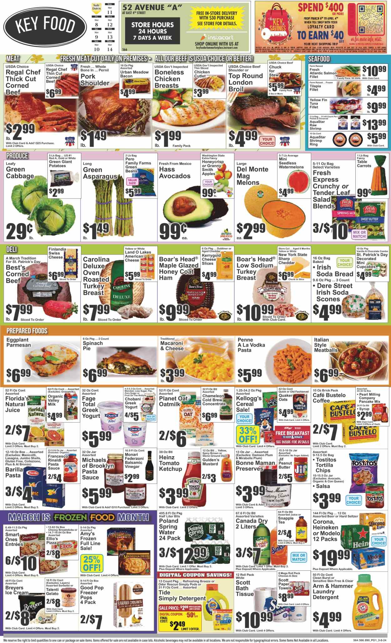 Key Food ad - 03/08/2024 - 03/14/2024. Page 1