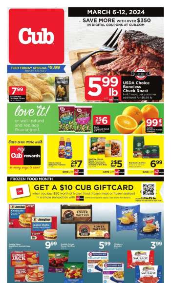 Cub Foods Flyer - 03/06/2024 - 03/12/2024.
