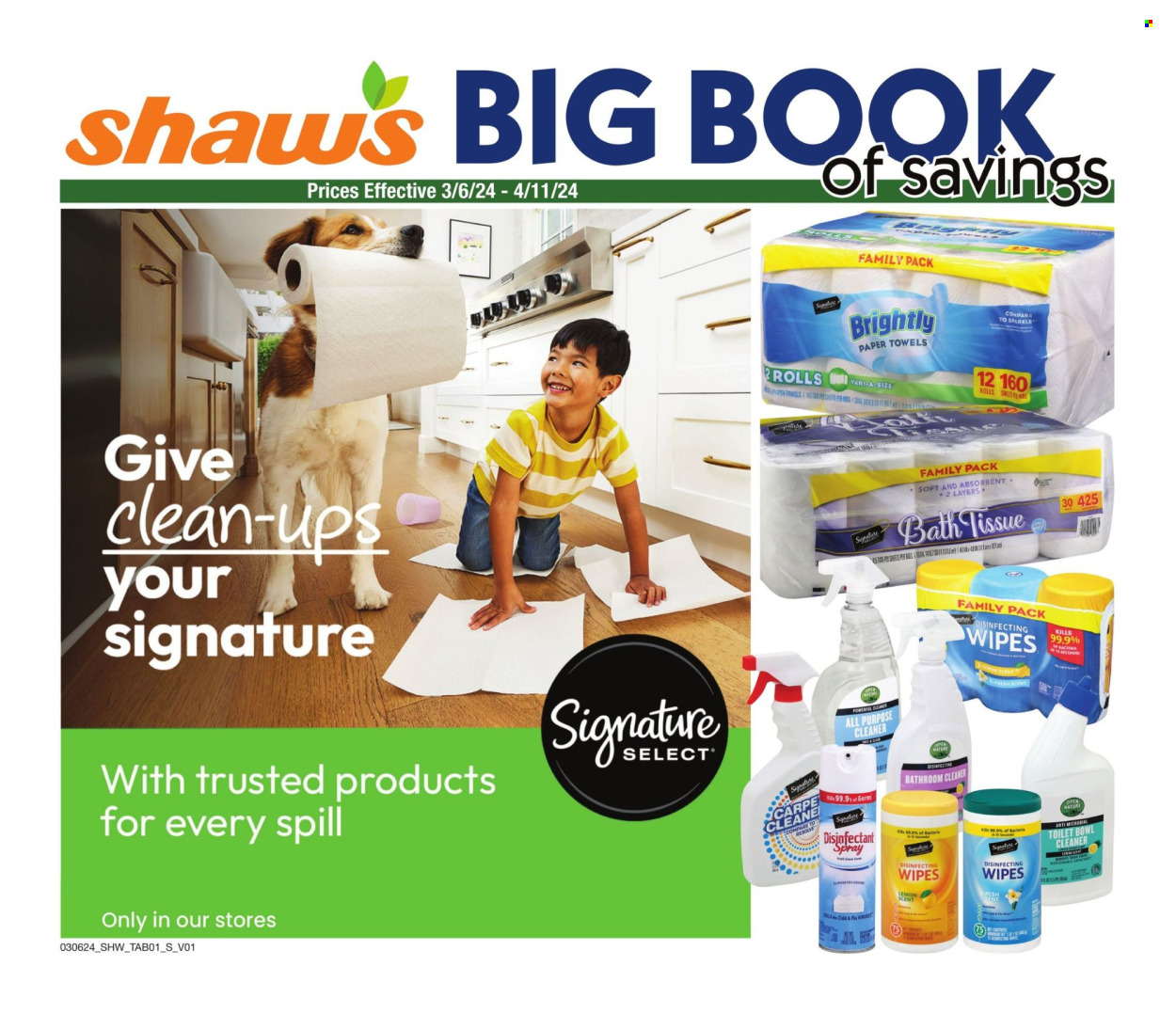 Shaw’s ad - 03/06/2024 - 04/11/2024. Page 1